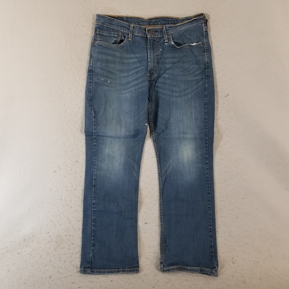 Levi's 559 jeans men's 36 x 30 relaxed fit straight blue denim Lot 3 Pair FLAWED - Picture 2 of 9